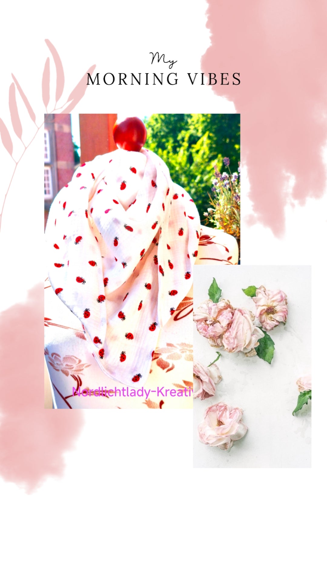 Musselin Dreieckstuch für Kinder und Teenager und auch Frauen 😊 Handmade mit ❤️