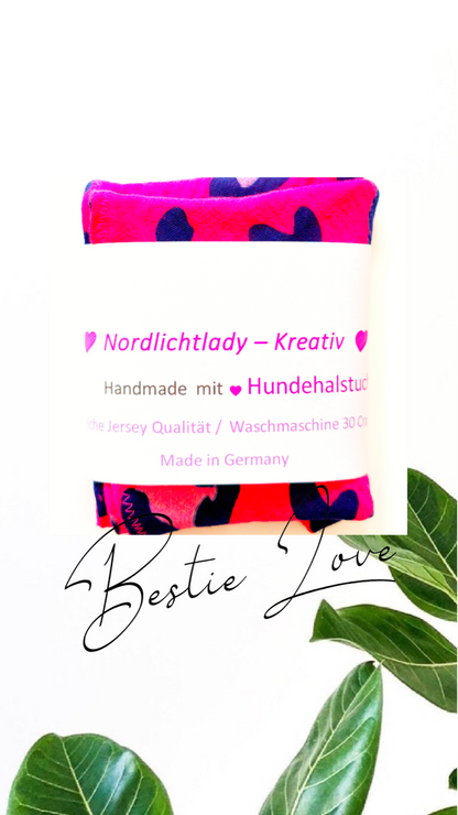 Flottes Hundehalstuch aus hochwertigen Baumwolle für kleine Hunde/ Handmade mit ❤️
